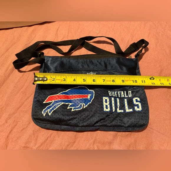 Buffalo Bills Navy Blue Crossbody Bag -jersey material - Picture 4 of 5